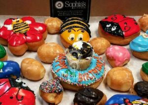 Animal Custom Letter Donuts