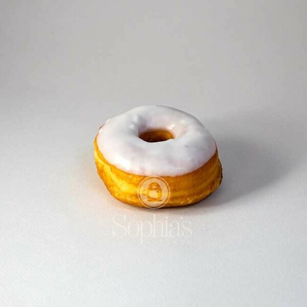 Vanilla Icing Donut