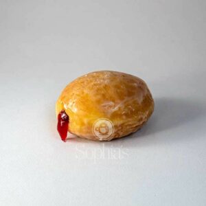 Raspberry Filled Donut