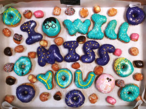 Character TV Show Movie Letter Donuts