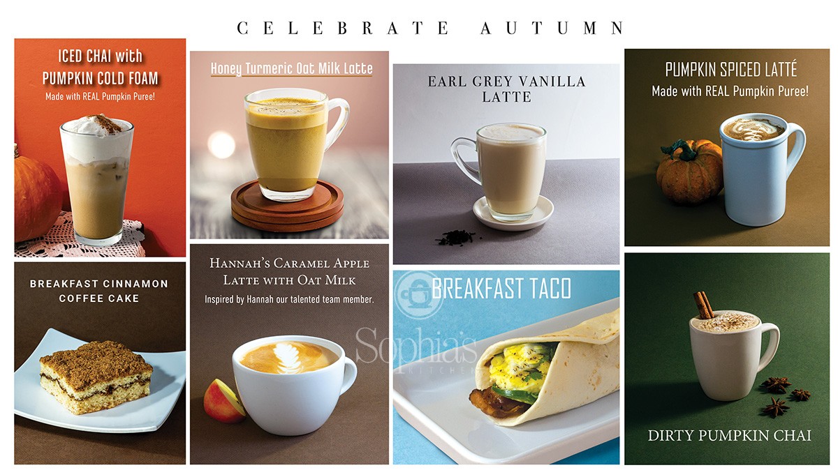 Fall Specials Menu 2023