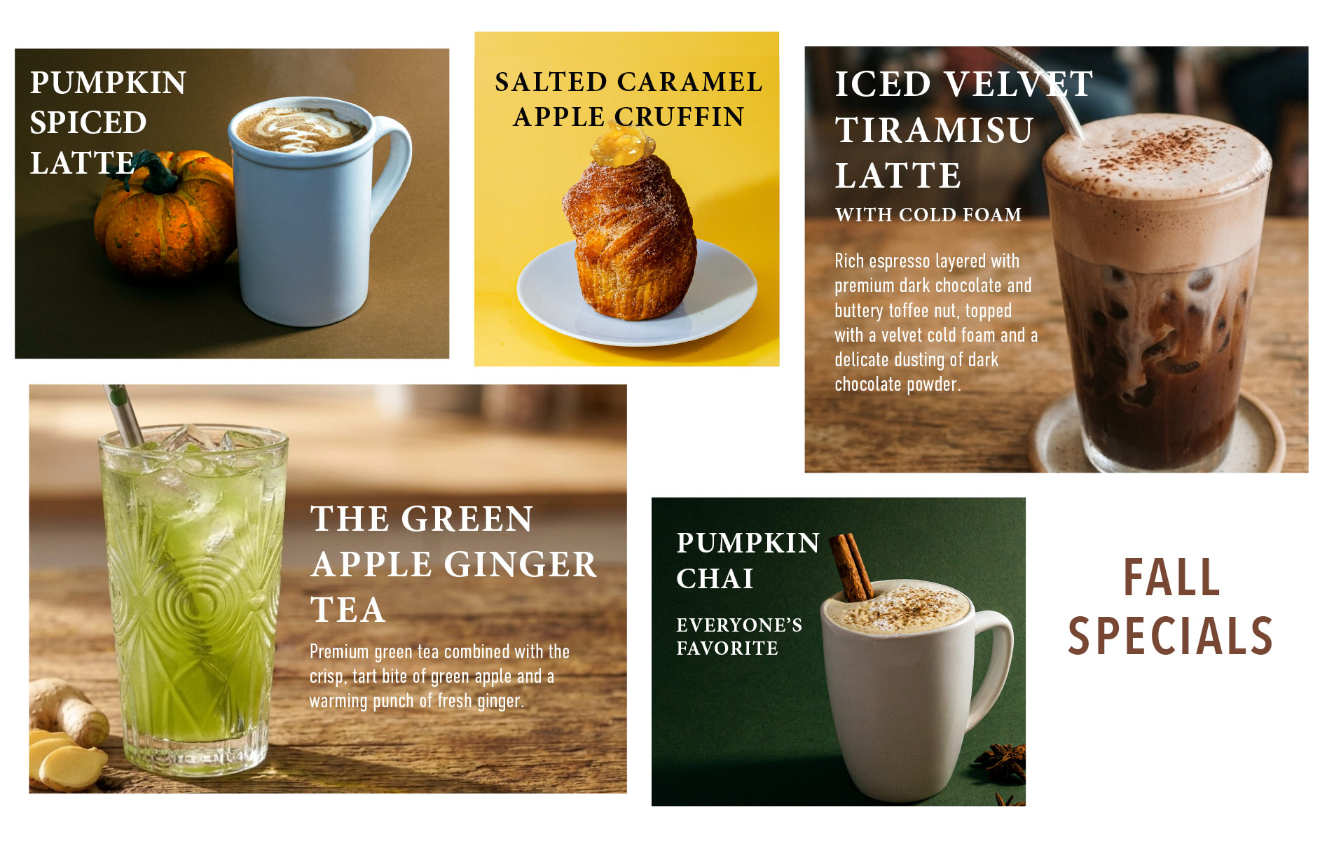 Sophia's Kitchen Fall Drink Promo 2026